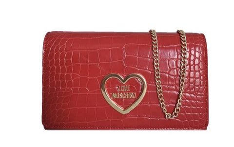 Love Moschino Women's JC4182PP0H Shoulder Bag, red, One Size