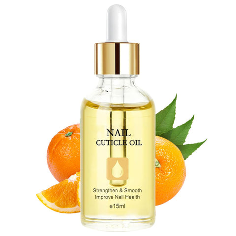 Nail Cuticle Oil for Nail Care - Cuticle Oil with Organic Vitamin E & B, Cuticle Oil for Nails, Nail Oil Soothe Moisturize with Dropper Design to Prevent Nail Cracking and Dry