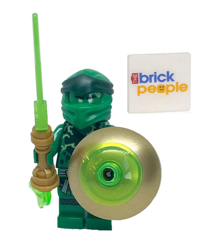 LEGO Ninjago: Lloyd with Green Flame Sword and Shield - Master of The Mountain