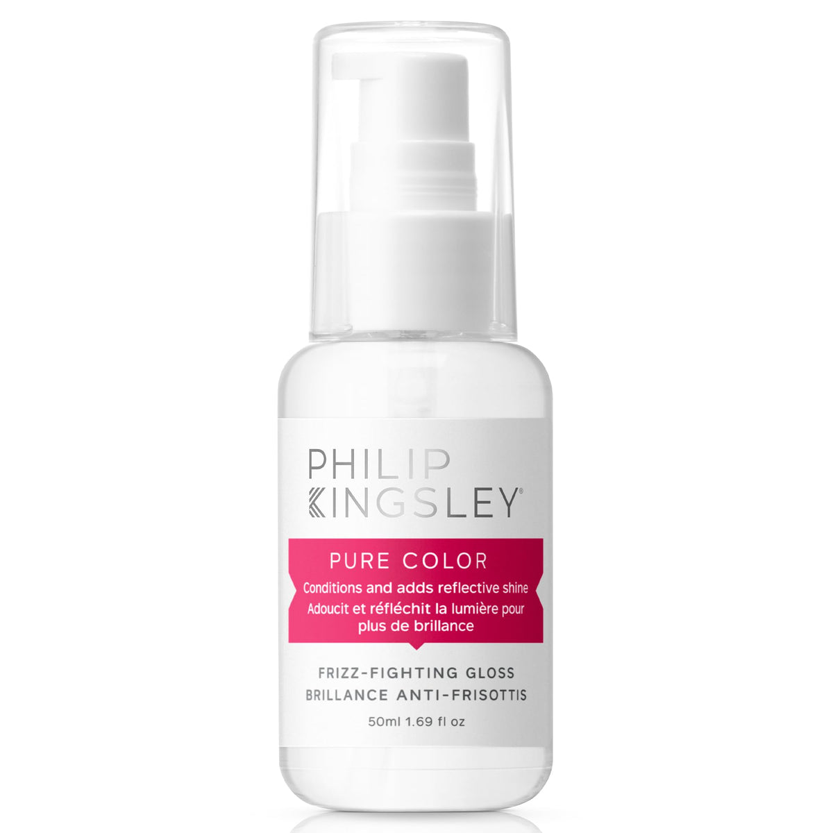 PHILIP KINGSLEY Pure Color Frizz-Fighting Gloss Anti-Frizz Smoothing Shine Booster for Colored-Treated Hair, 1.69 oz