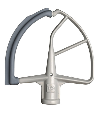 KitchenAid 6.9 Litre 5KFE7T Flexi Whisk Tool for Kitchen, Metal, Grau, WeiÃŸ