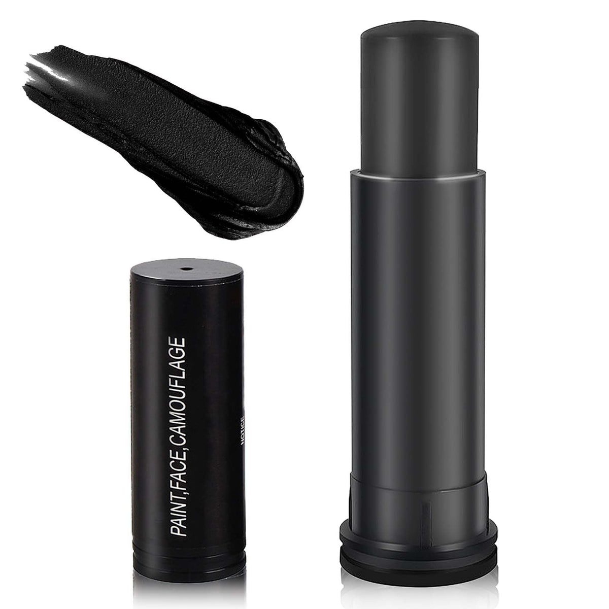 Fusang Eye Black Stick,Black Face Body Paint Stick for Sports Professional Eyeblack Stick for Baseball Softball Lacrosse Football Eye Stick Halloween Clown Cosplay Makeup