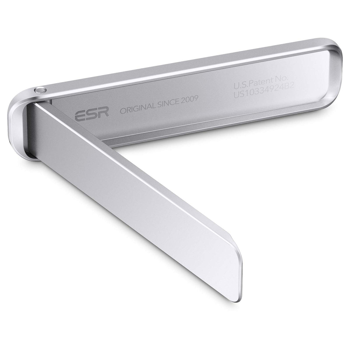 ESR Boost Phone Kickstand, Vertical and Horizontal Stand, Adjustable Angle, Compatible with iPhone 16/16 Plus/16 Pro/16 Pro Max, iPhone 15/14/13/12 Series, Samsung Galaxy S23/S22/S21 Series, Silver
