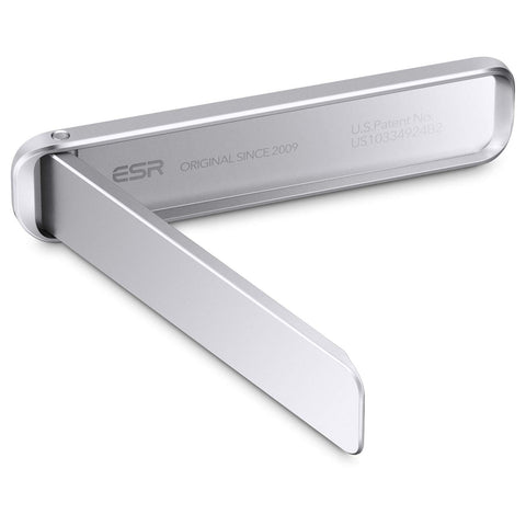 ESR Boost Phone Kickstand, Vertical and Horizontal Stand, Adjustable Angle, Compatible with iPhone 16/16 Plus/16 Pro/16 Pro Max, iPhone 15/14/13/12 Series, Samsung Galaxy S23/S22/S21 Series, Silver