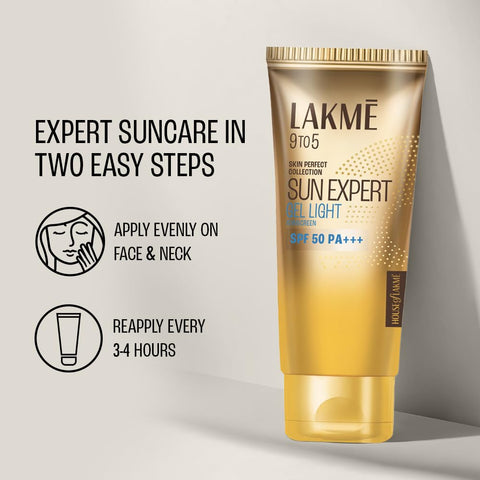 Lakme Sun Expert SPF 50 Gel, 50 g