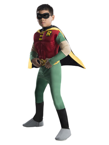Deluxe Muscle Teen Titan Robin size Large 12-14