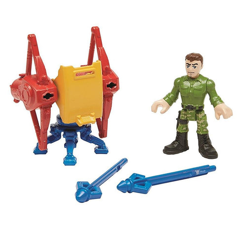 Fisher Price Imaginext Wonder Woman Steve Trevor & Island Defense