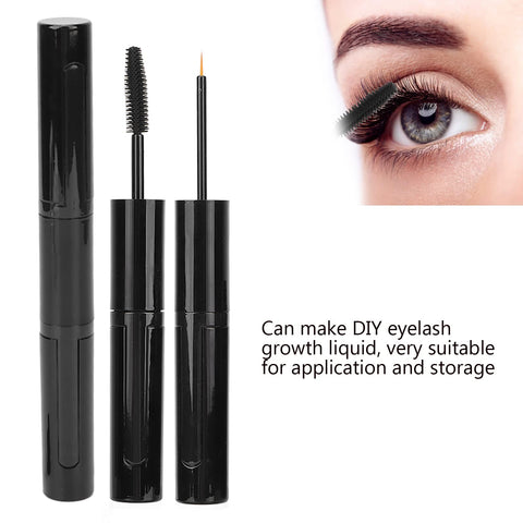 5pcs Mascara Tubes, DIY Making Safe Spiral Design Refillable Container for Liquid
