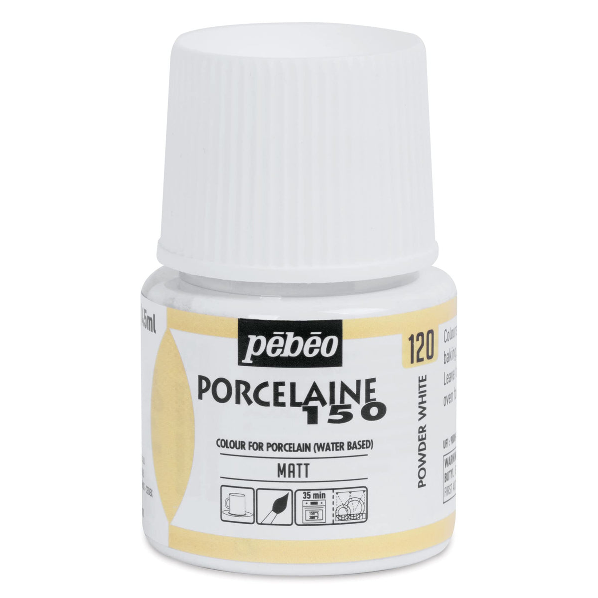 PEBEO Porcelaine 150 Paint, Powder White