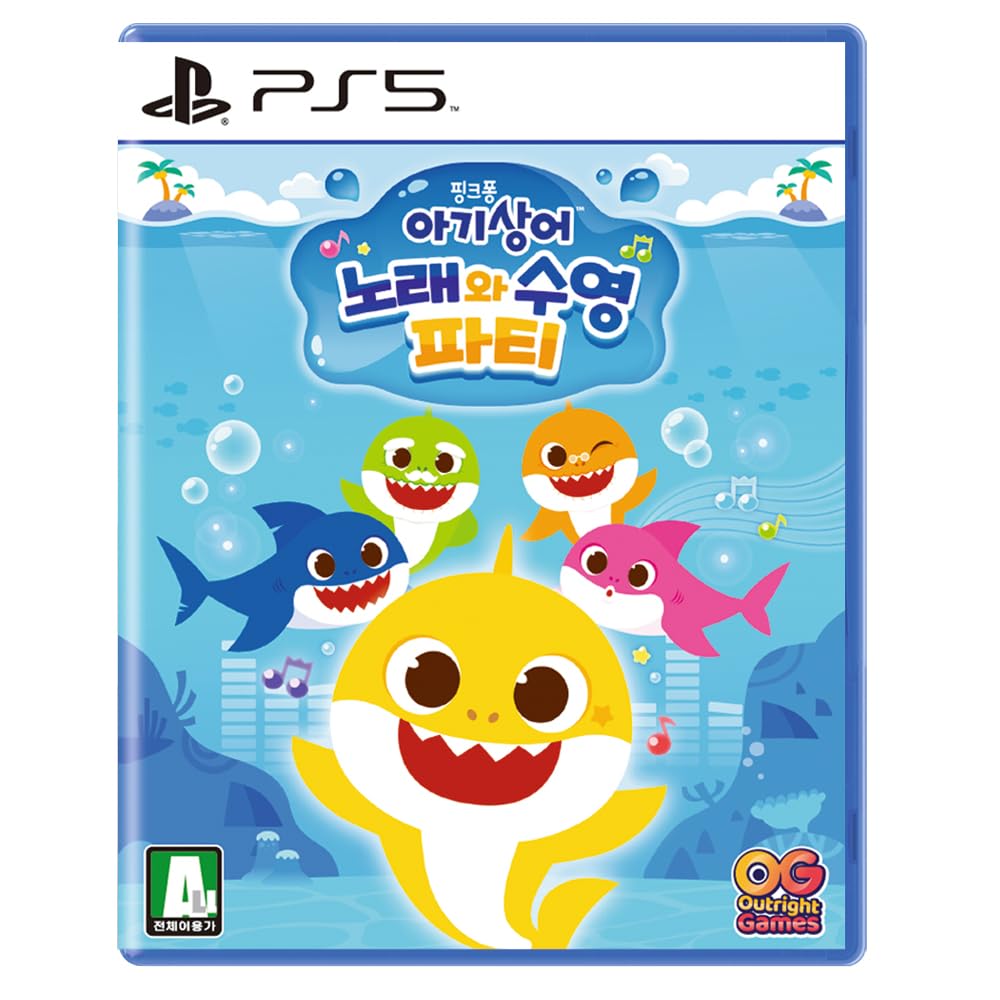 Baby Shark: Sing & Swim Party Korean Edition [English Supports] for PS5