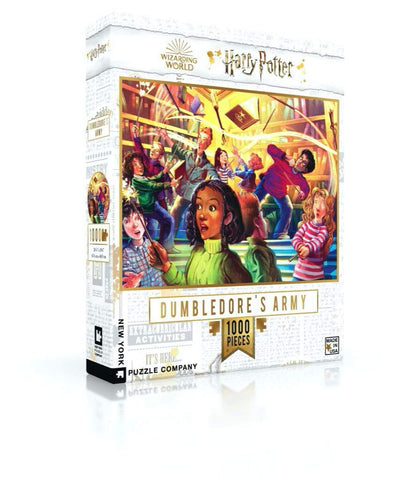 New York Puzzle Company - Harry Potter Dumbledore's Army - 1000 Piece Challenging Jigsaw Puzzle for Adults by Mary GrandPrÃƒÆ’Ã‚Â©