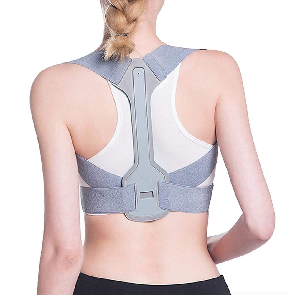 Posture Corrector for Men and Women, Adjustable Back Straightener Adjustable Back Brace for Back Support Shoulder Brace Belt Providing Pain Relief from Neck, Shoulder, and Upper Back (S)