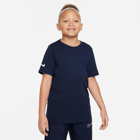 NIKE Kid Y Nk Park20 Tee T-Shirt, Obsidian/White, L EU