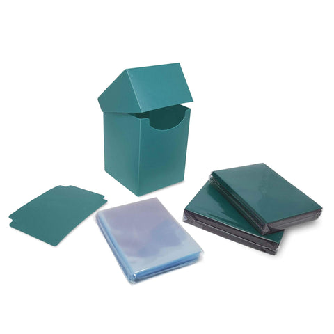 BCW Combo Pack - Inner Sleeves and Elite2 Deck Guards - Teal