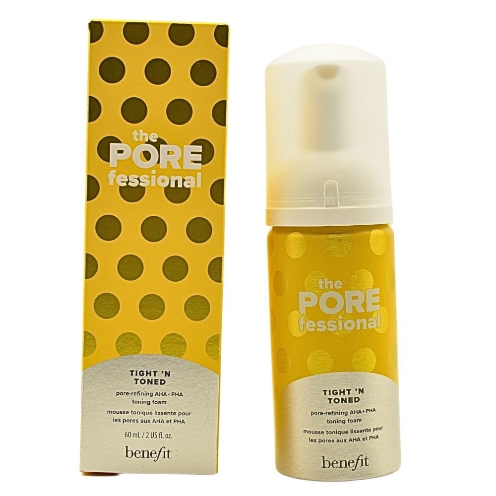 Benefit Cosmetics Mini The POREfessional Tight ÃƒÆ’Ã‚Â¢ÃƒÂ¢Ã¢â‚¬Å¡Ã‚Â¬ÃƒÂ¢Ã¢â‚¬Å¾Ã‚Â¢n Toned Pore-Refining AHA+PHA Toner 2 oz / 60 mL
