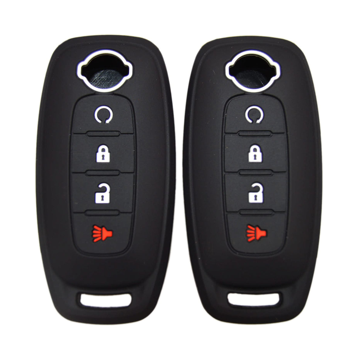 Silicone Key Fob Cover Case Protector for Nissan Rogue SL Ariya FWD Pathfinder X-Trail Sentra SV 2023 2024 2025 285E3-7LA6A Smart Remote