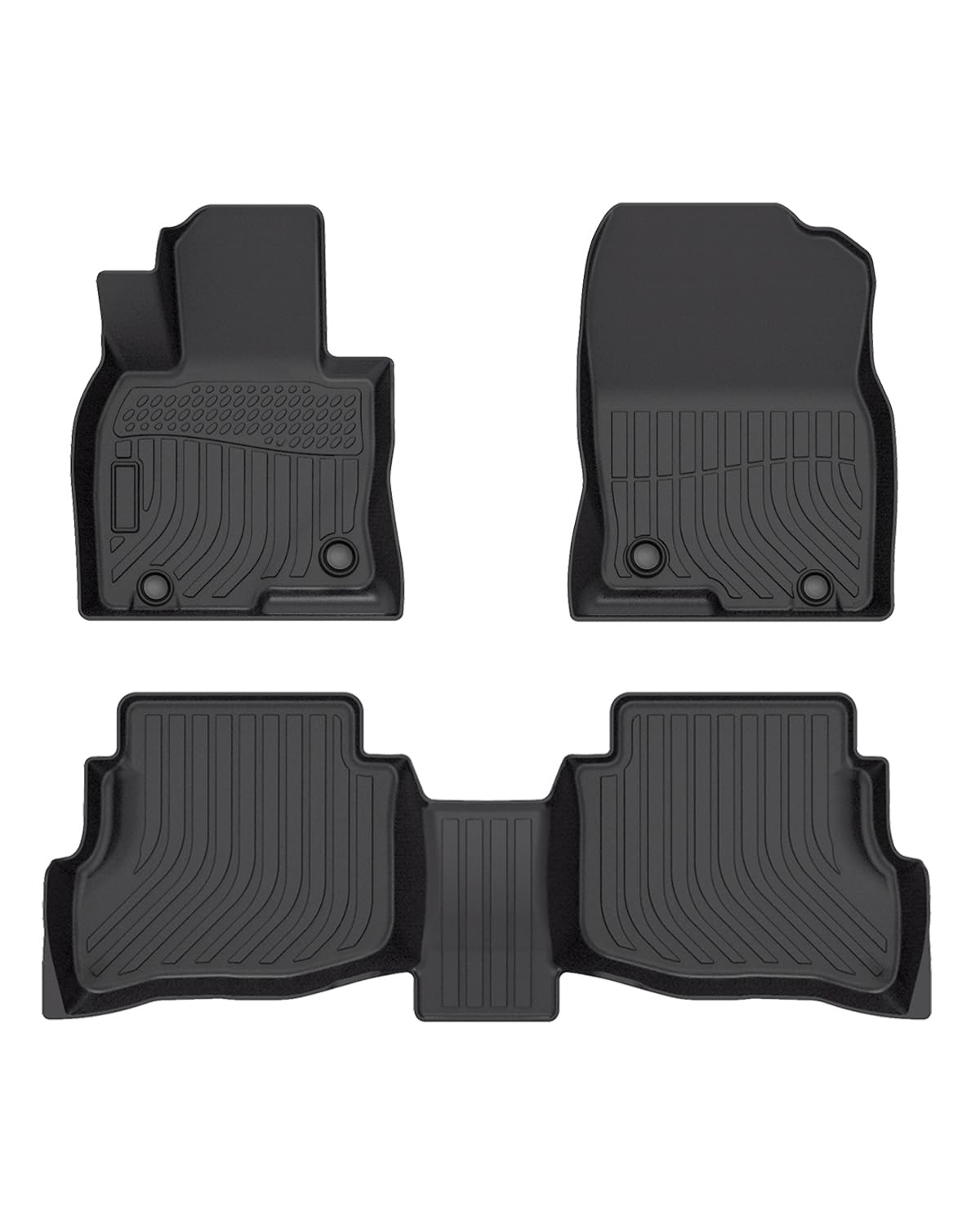 Cartist Floor Mats Custom Fit for Mazda CX-9 2016-2023 All Weather Floor Mat for CX 9 Accessories 2 Rows Liner TPE Heavy Duty