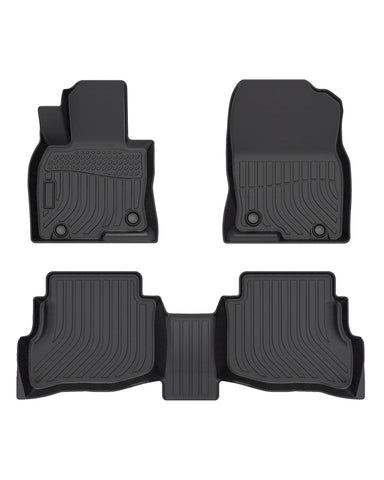 Cartist Floor Mats Custom Fit for Mazda CX-9 2016-2023 All Weather Floor Mat for CX 9 Accessories 2 Rows Liner TPE Heavy Duty