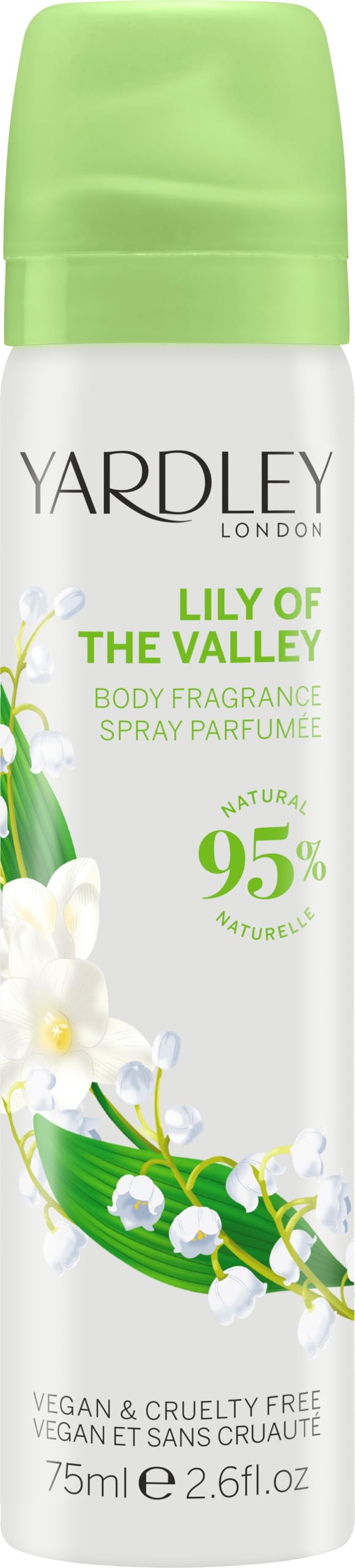Yardley London Lily of the Valley Deodorising Body Fragrance