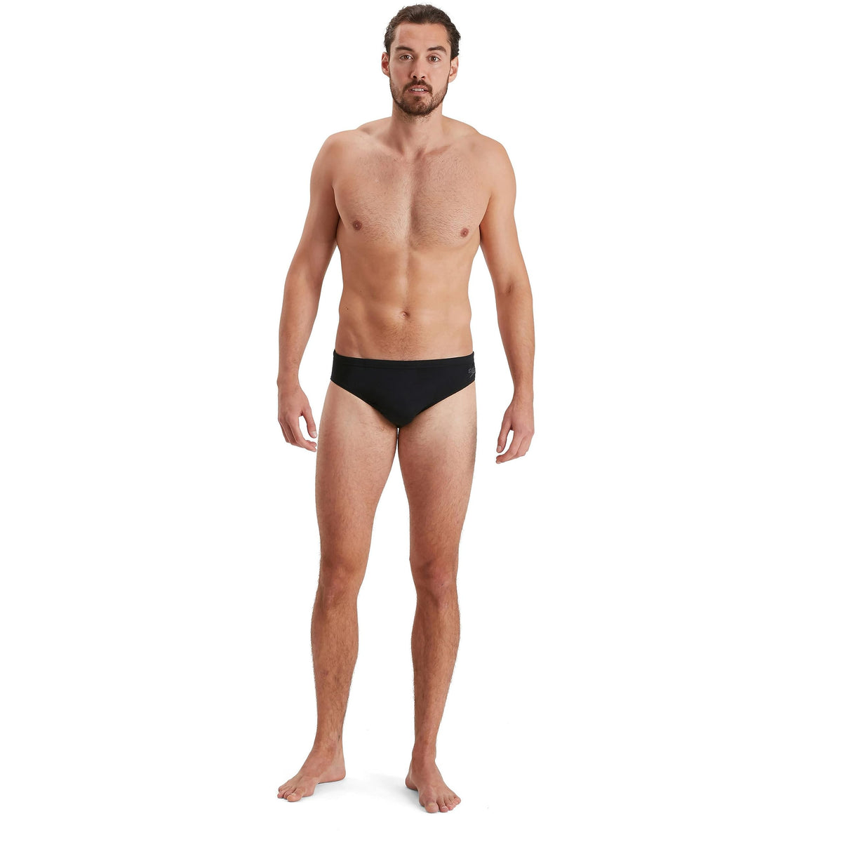 Speedo mens Eco Endurance+ 7cmSwimming Briefs, Black, 30