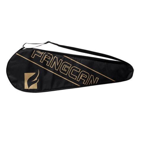 SGerste Black Durable Badminton Racquet Cover Full-covered Training Equipment Storage Bag - You Can Use It As a Shouder Bag or Only Just a Protective Bag for Your Rackets