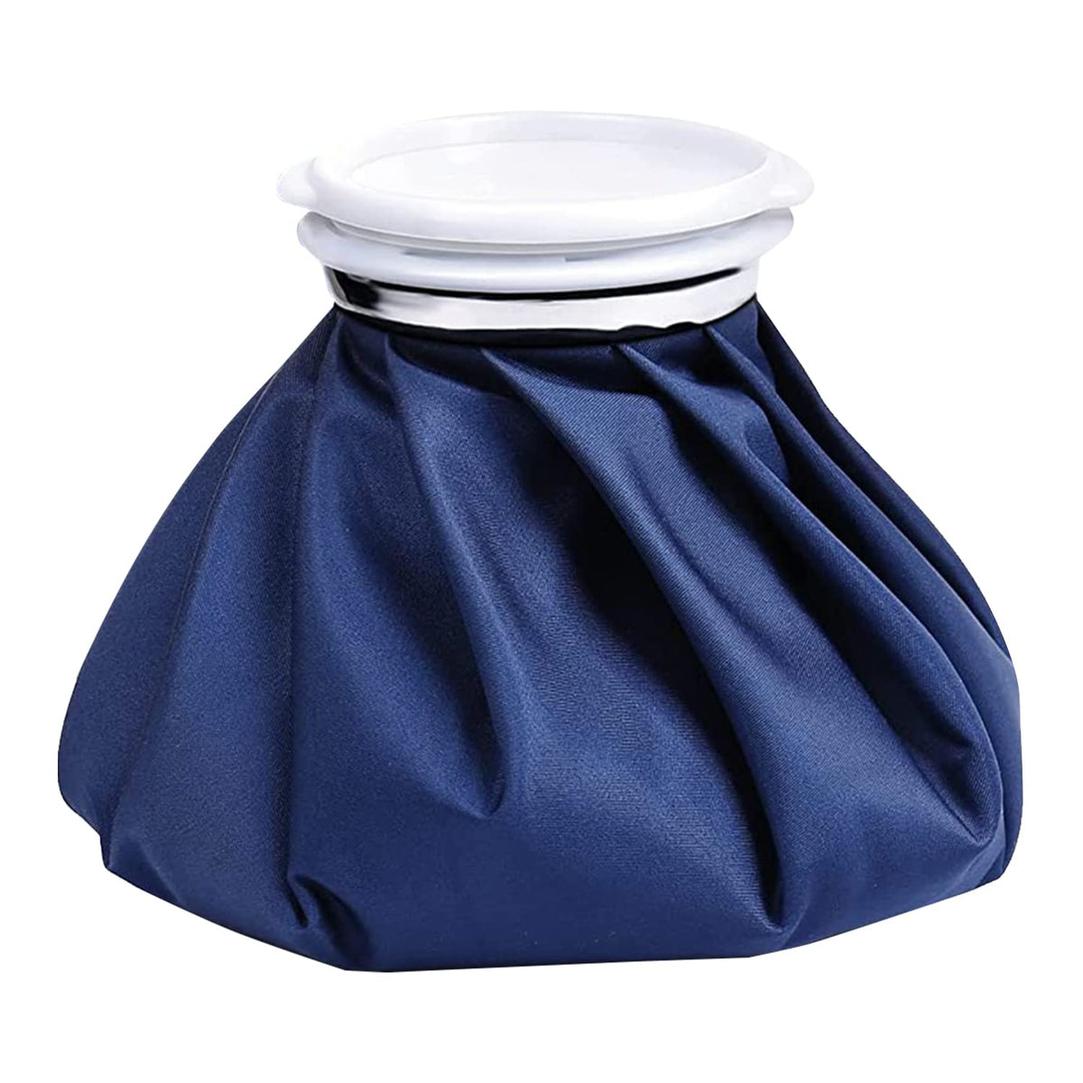 Ice Bag,Reusable Ice Cold Pack First Aid Ice Packs Hot & Cold Ice Bags First Aid Therapy Packs Refillable Flexible Waterproof Pouch for Sports Injury Pain Relief and Reduce Swelling (28cm) Navy Blue