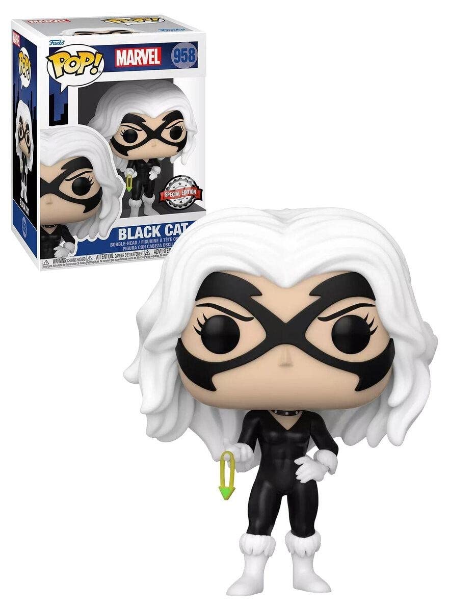 Funko POP! Marvel: Animated Spider-Man Black Cat Exclusive #958