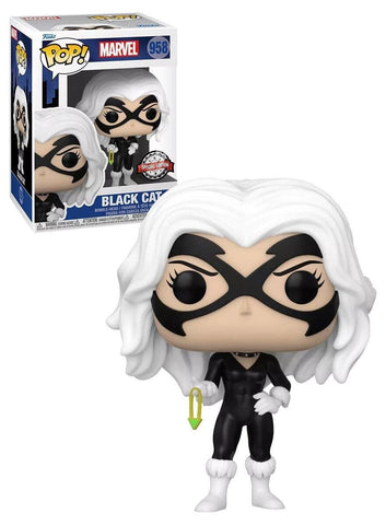 Funko POP! Marvel: Animated Spider-Man Black Cat Exclusive #958