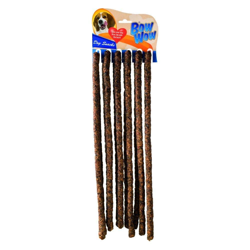 Bow Wow Treats Goose Liver Sausage 70G 12PC, Pack of