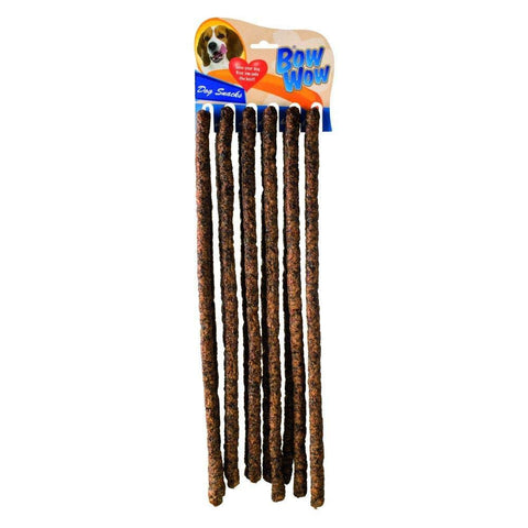 Bow Wow Treats Goose Liver Sausage 70G 12PC, Pack of