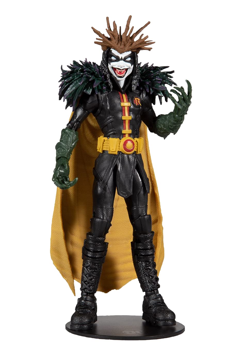 McFarlane Toys - DC Multiverse Dark Nights: Death Metal Robin King 7" Action Figure with Build-A ÃƒÂ¢Ã¢â€šÂ¬Ã‹Å“DarkfatherÃƒÂ¢Ã¢â€šÂ¬Ã¢â€žÂ¢ Parts and Accessories