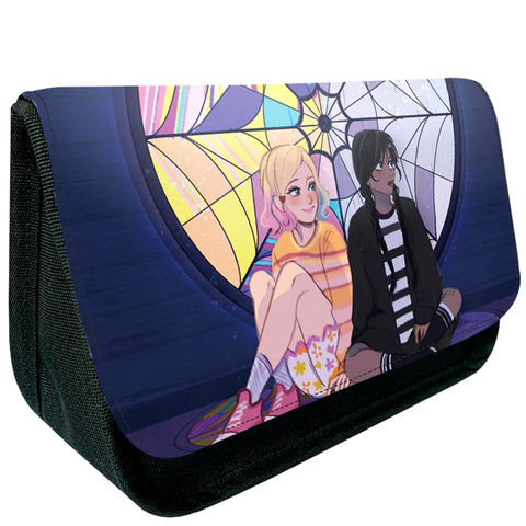 Hilloly Wed Pencil Case, Wed Anime Large Capacity Stationery Case, Double Layers Pencil Case, Girls Pencil Case, for Girl GiftÃƒÆ’Ã‚Â¯Ãƒâ€šÃ‚Â¼Ãƒâ€¹Ã¢â‚¬Â AÃƒÆ’Ã‚Â¯Ãƒâ€šÃ‚Â¼ÃƒÂ¢Ã¢â€šÂ¬Ã‚Â°