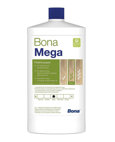 Bona Mega Matt 1 Litre - Floor Lacquer