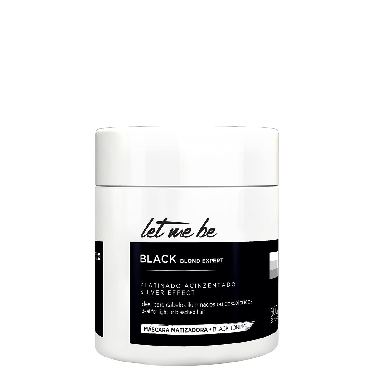 Let Me Be Mask Black Blond Up Platinum Hair Care 500g/17.6 oz