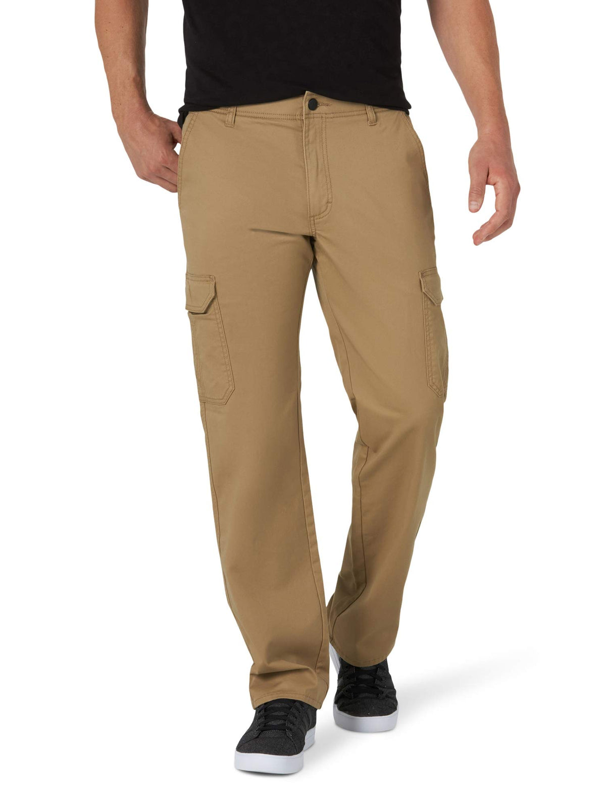 Lee Men's Extreme Motion Twill Cargo Pant Oscar Khaki 33W x 30L
