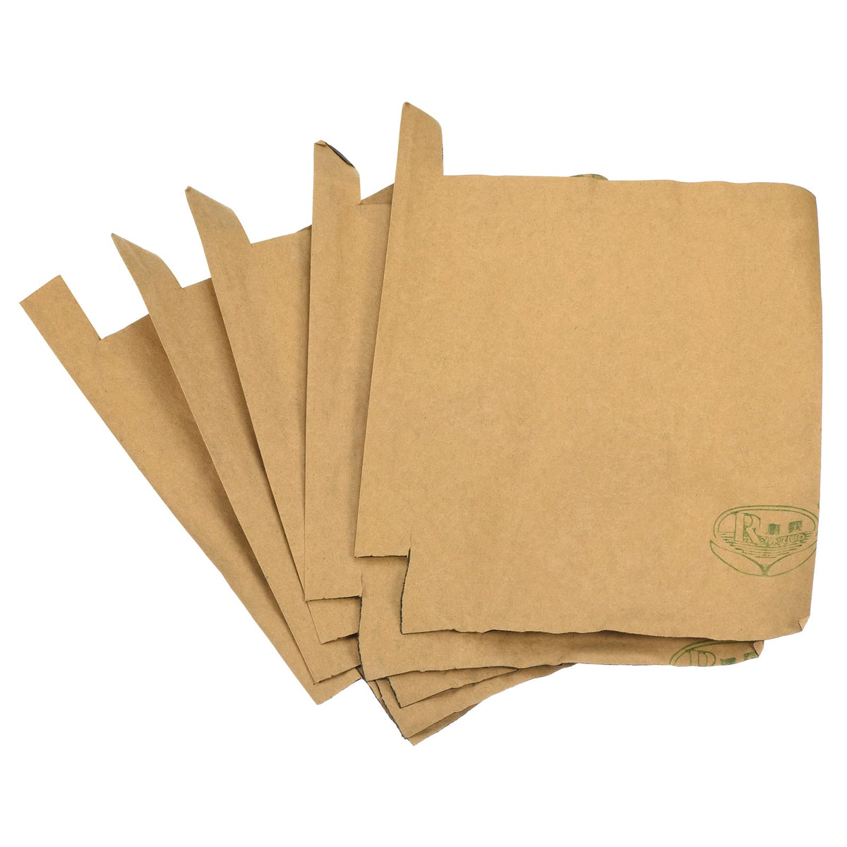 MECCANIXITY Fruit Protection Bags 22x18cm Paper Fruit Cover Bags for Fruit Flower Protecting Yellow/Black Pack of 100