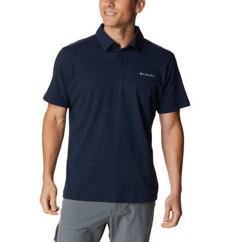 Columbia Men's Thistletown Hills Polo, Collegiate Navy Heather, Large