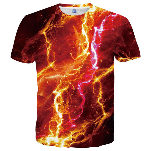 LAIDIPAS Shirts for Men Unisex Novelty T-Shirts Cool 3D Fashion Shirts for Women Crewneck Tops Clothes L