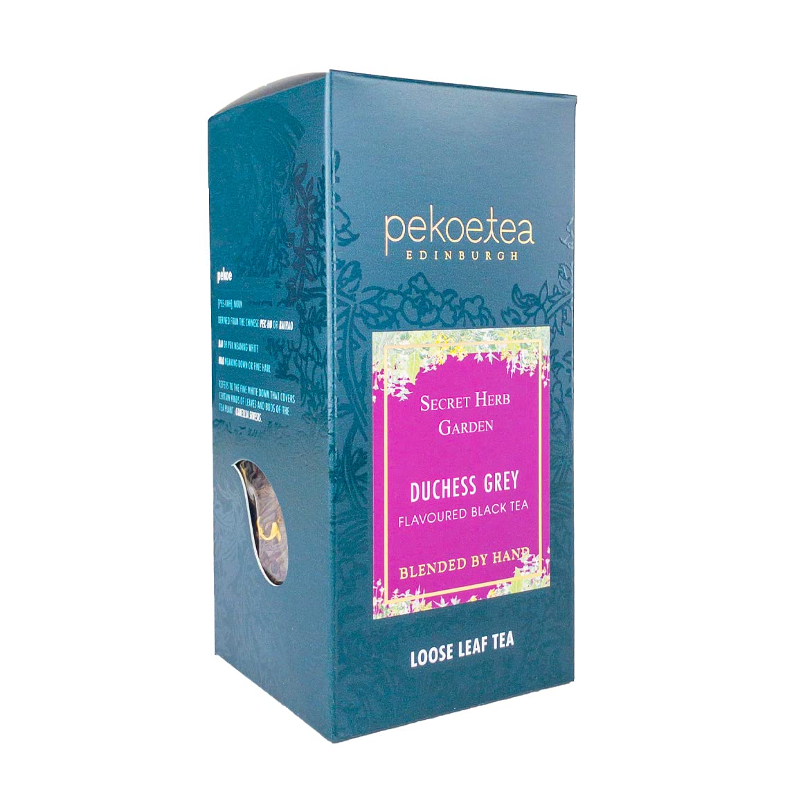 Duchess Grey Tea from PekoeTea Edinburgh & the Secret Herb Garden - Citrus Earl Grey Luxury Blend - Loose Leaf or Teabags
