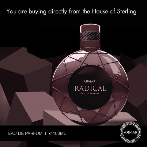 ARMAF Radical Brown Eau De Parfum Spray for Men, 3.4 Ounce