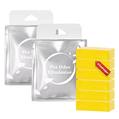 Sarosora Odor Eliminator for PETKIT/Meowant/UBPET Self Cleaning Cat Litter Box, Litter Deodorizer, Urine Odor Absorber Control(6 Pcs)