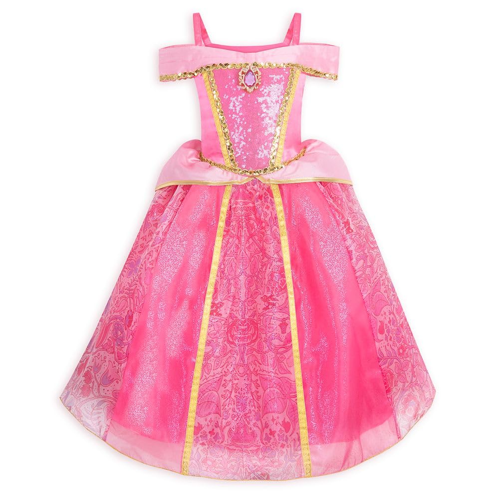 Disney Store Official Princess Costumes (Aurora from Sleeping Beauty) - Princess Outfits for Dress Up and Play