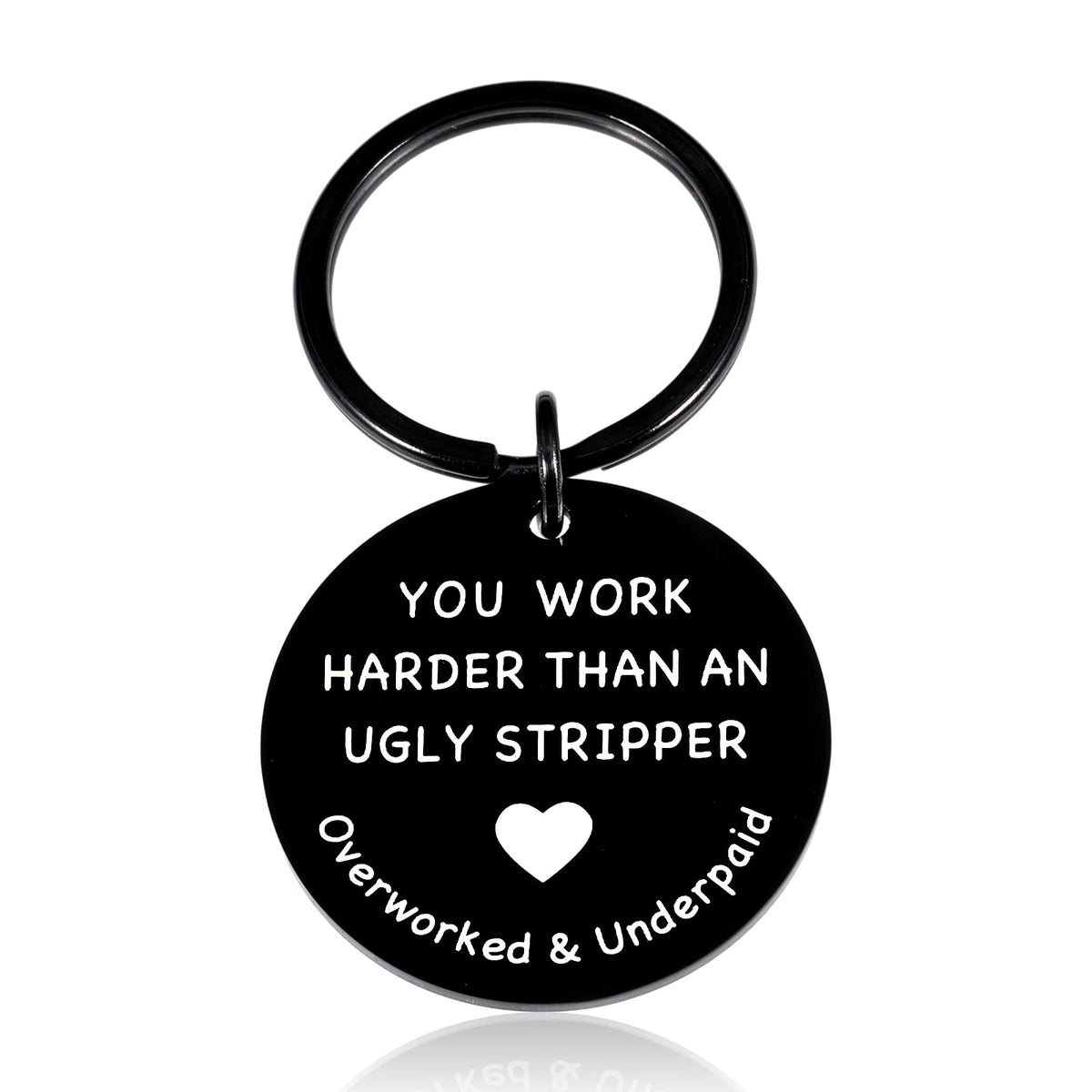 KINMES Funny Office Appreciation Gifts for Coworker Employee Appreciation Leaving Gift, Black, S