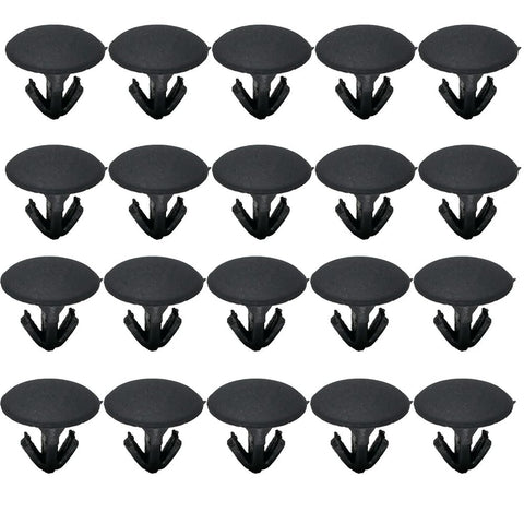 Retainer Clip for Nissan Qashqai X-trail Dualis Rogue 2013+, 20Pcs Rear Door Rubber Seals Trim Clips Fastener Rivet