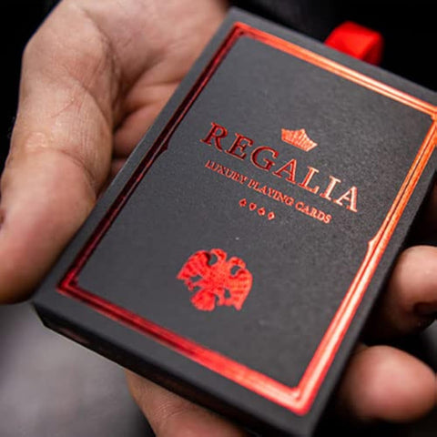 SOLOMAGIA Regalia Red Playing Cards (Signature Edition) by Shin Lim