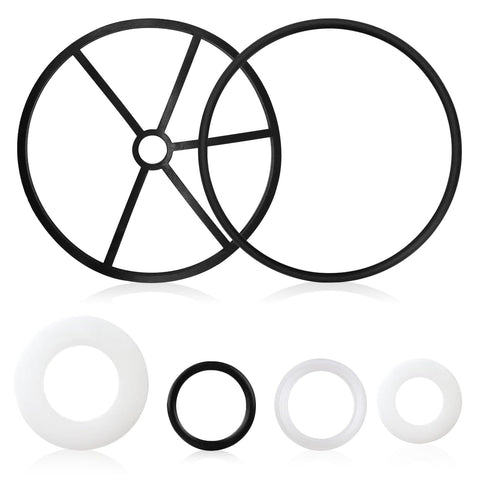 Replacement Sealing Ring Pool Pump, Bestway Flowclear Seal for Sand Filter System 6-Way Valve Rubber Pool Seal Flowclear Replacement Parts Compatible with Hayward Vario-Flo XL Valve Filter