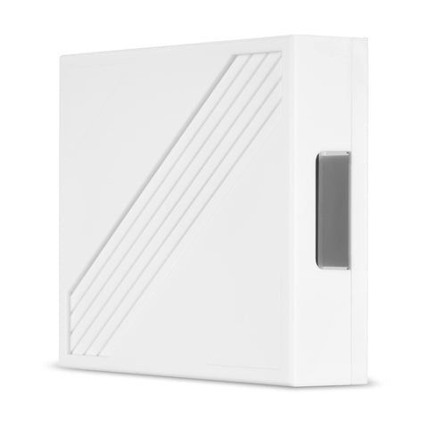 REV Ritter 0514906555 mechanical door bell with 2 melodies, white 01