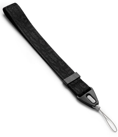 Ringke Hand Strap, Wrist Lanyard Design Pattern Strap for Universal iPhone/Galaxy/Pixel/Android Cell Phone Case, Camera, DSLR, USB, Keys, ID Tag, Gaming Console, etc. - Lettering Black 2