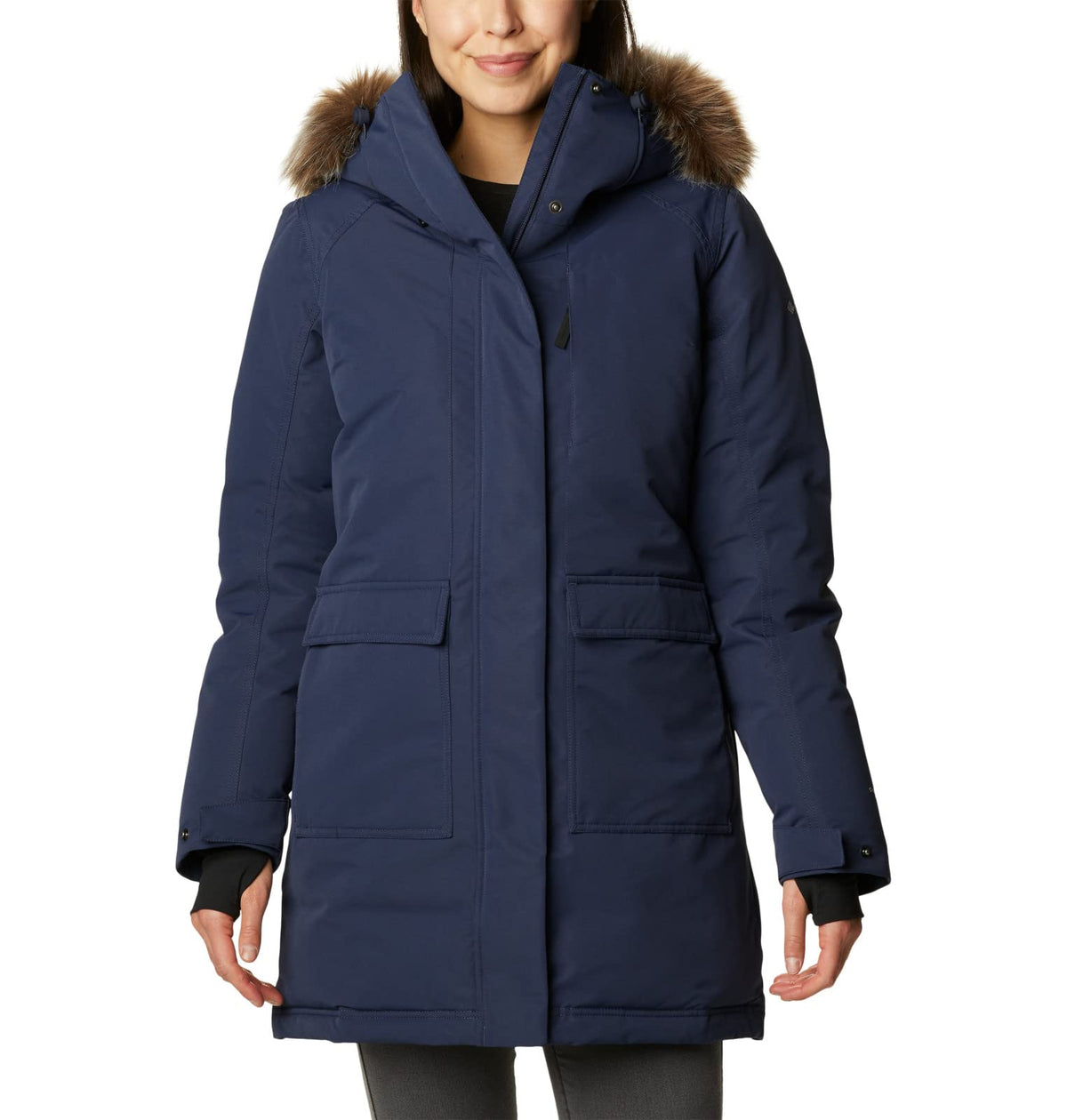 Columbia Women's Little Si Insulated Parka, Nocturnal, Small