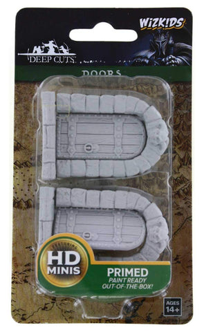 WizKids Deep Cuts Unpainted Miniatures: Doors